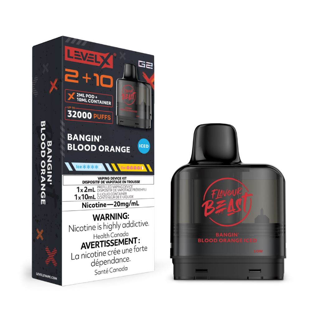 Level X Flavour Beast G2 Ultra 2+10 (POD ONLY)