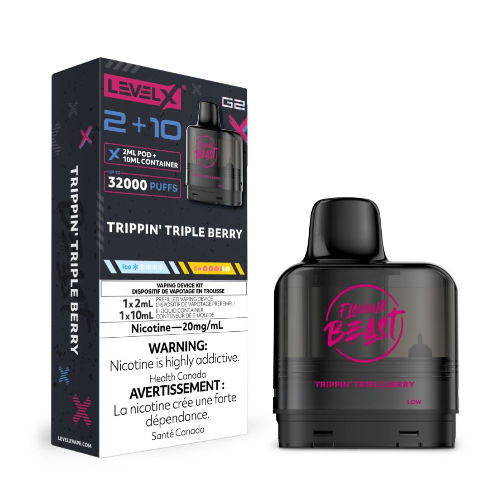 Level X Flavour Beast G2 Ultra 2+10 (POD ONLY)