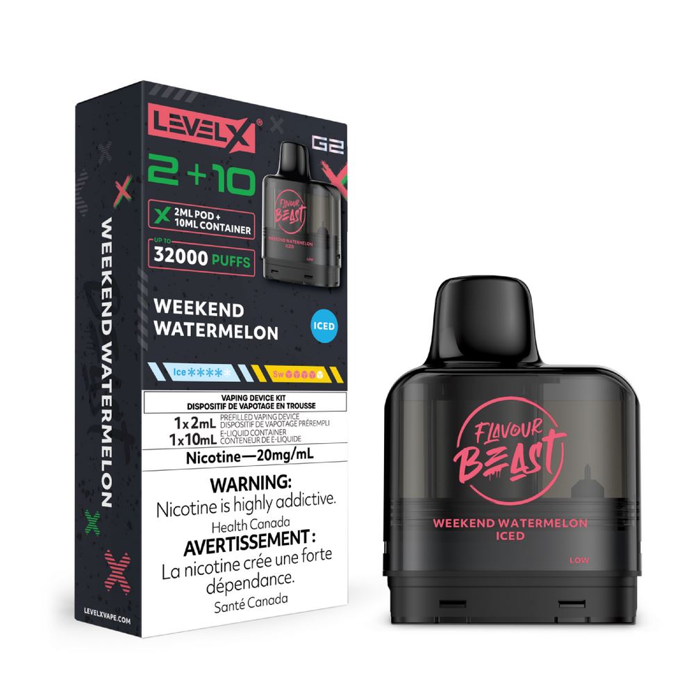 Level X Flavour Beast G2 Ultra 2+10 (POD ONLY)