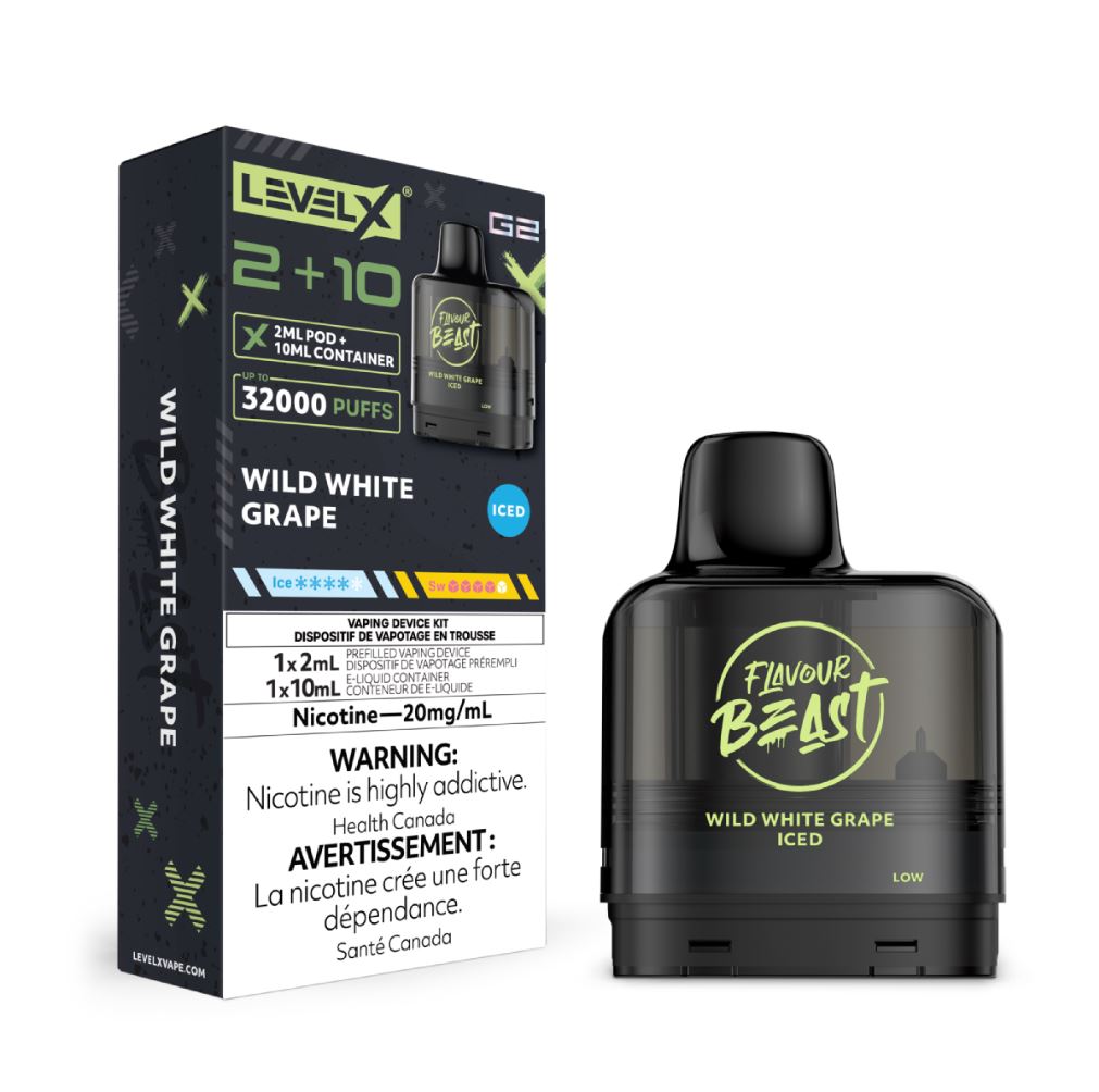 Level X Flavour Beast G2 Ultra 2+10 (POD ONLY)
