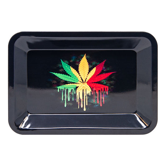 Marijuana Leaf Rolling Tray Small