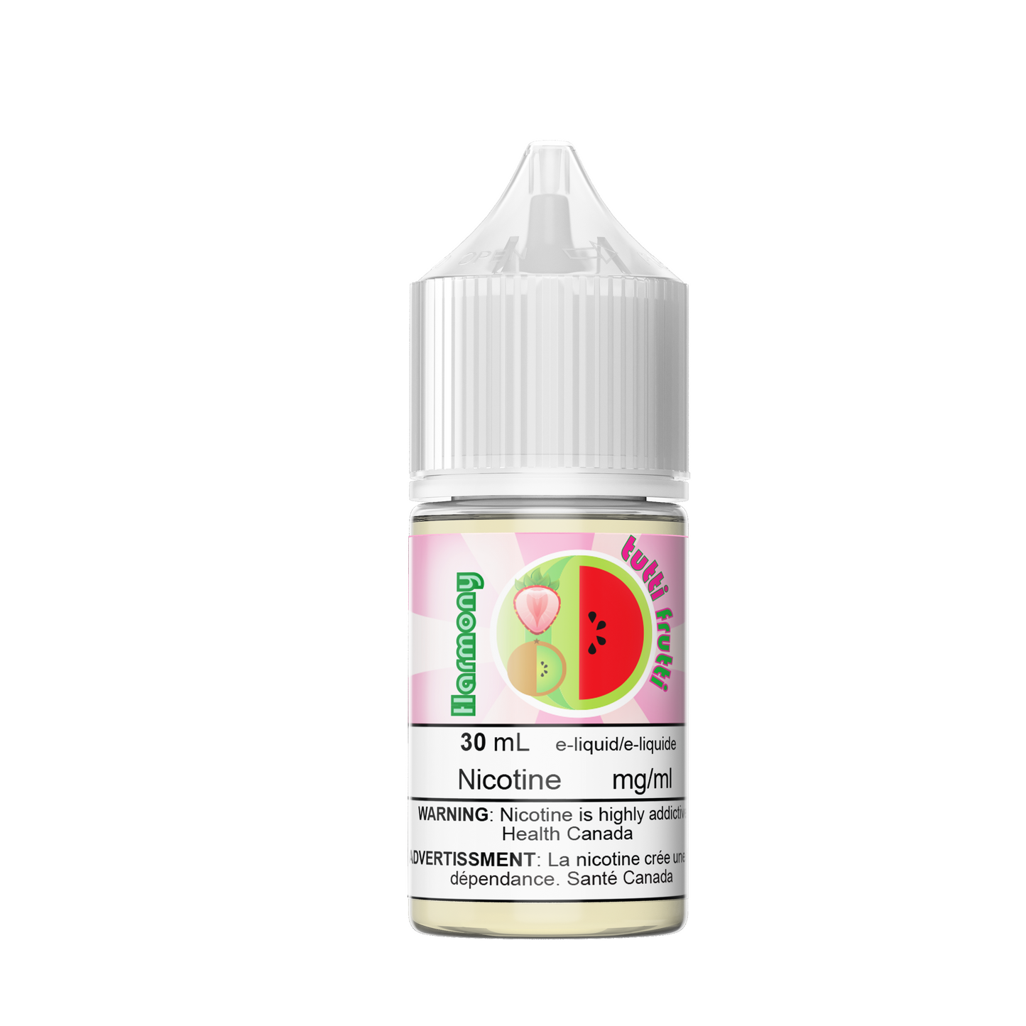 Tutti Frutti SALT - Harmony (Strawberry Kiwi Watermelon)