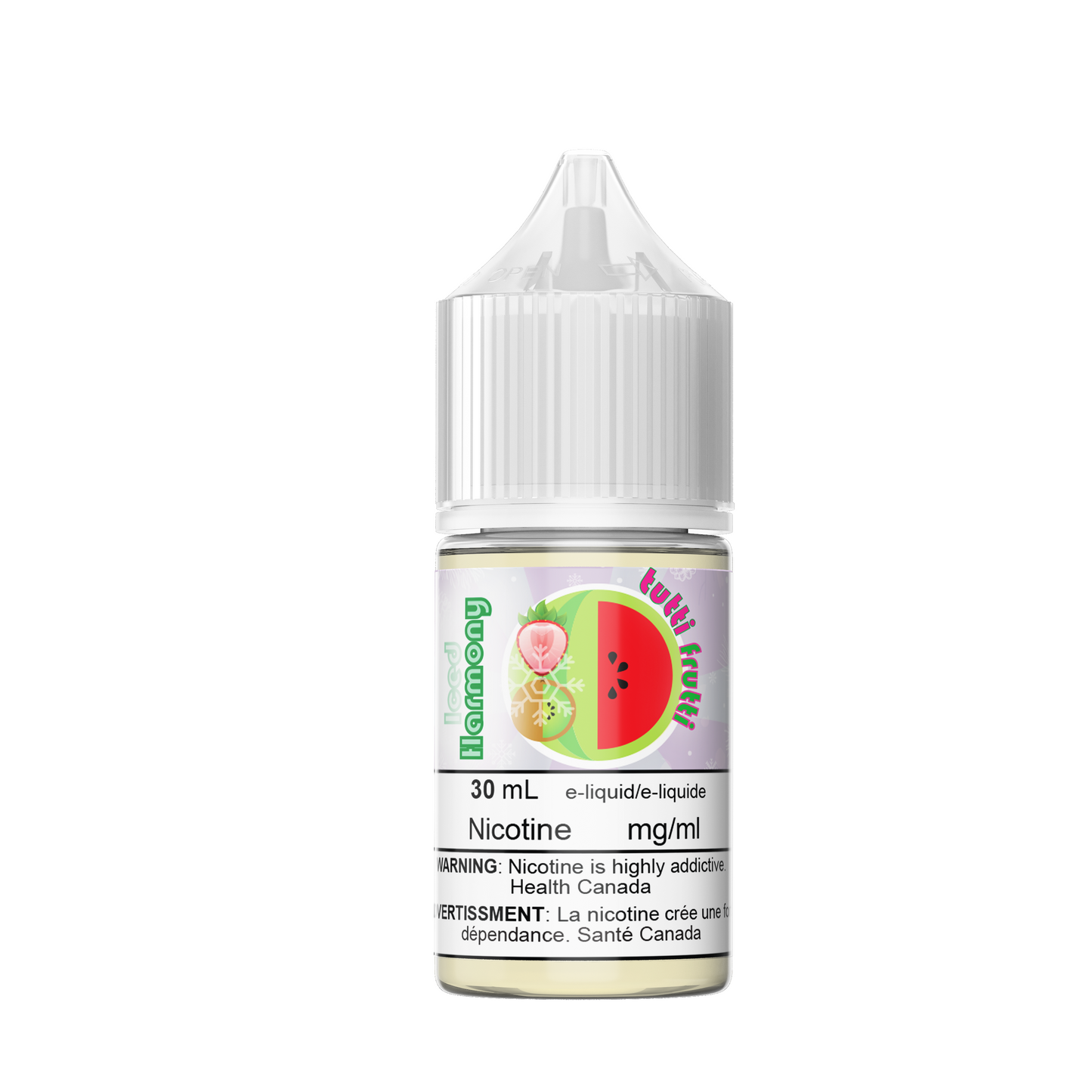 Tutti Frutti SALT - ICED Harmony (ICED Strawberry Kiwi Watermelon)