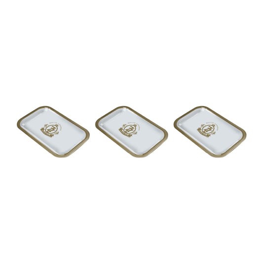 Zig Zag Metal Rolling Tray- Medium