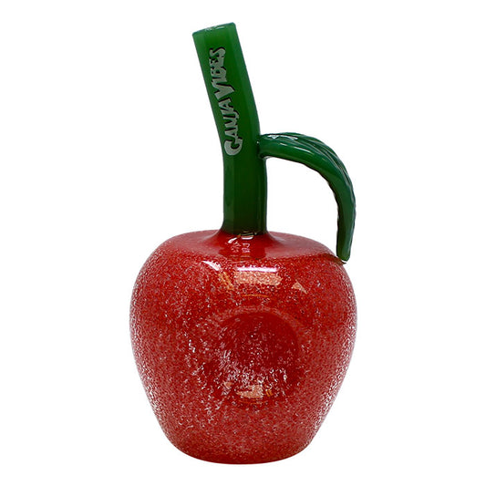 Apple Glass Pipe 5inches