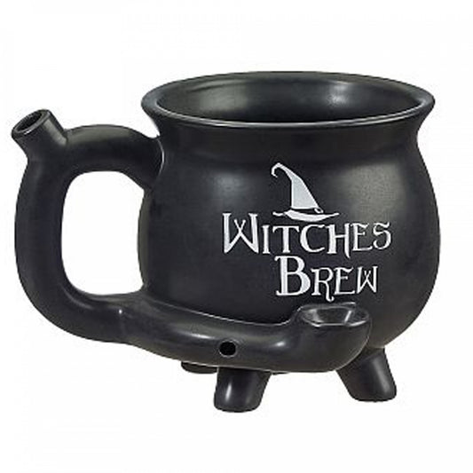 Witches Brew Cauldron Mug Pipe