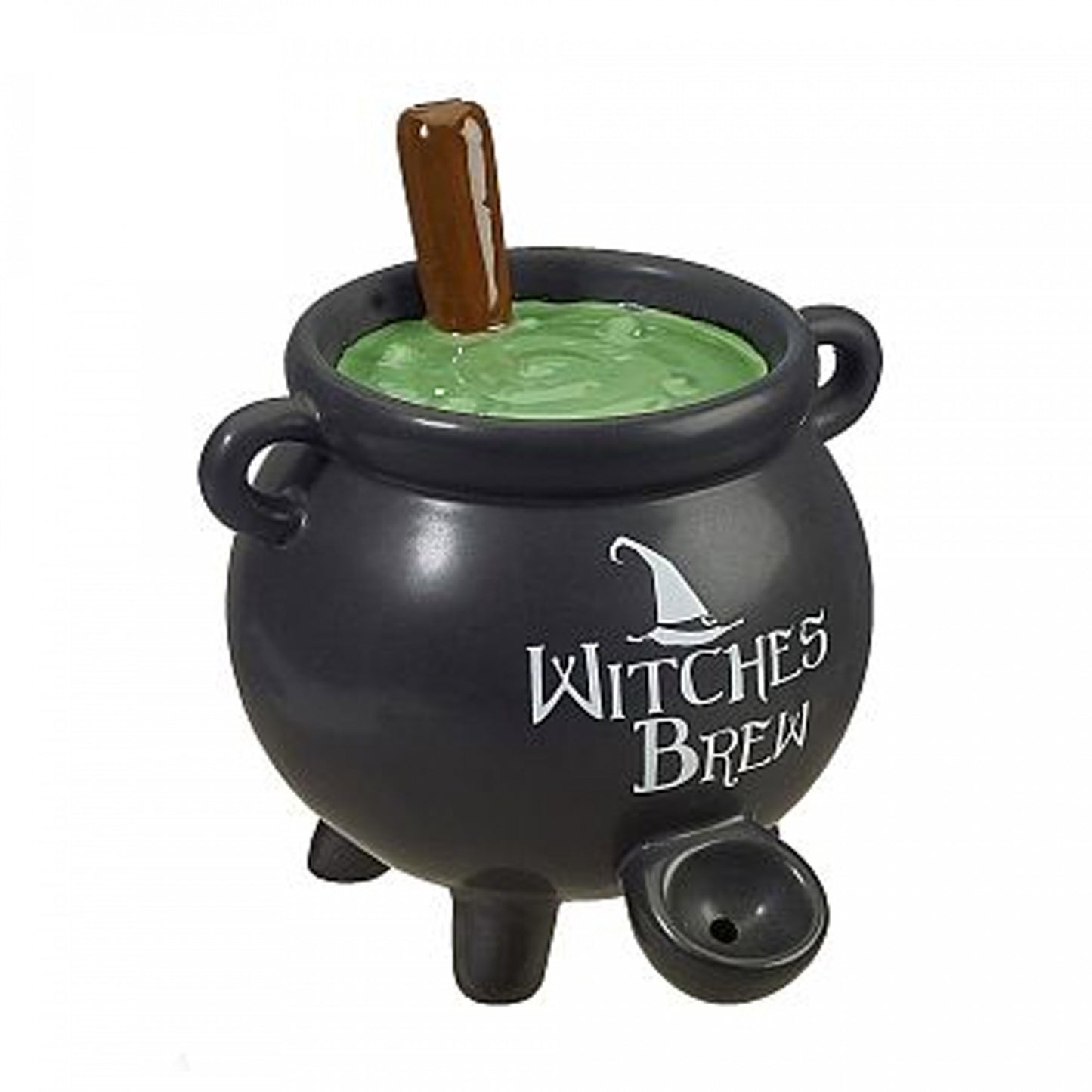 Witches Brew Cauldron Ceramic Pipe